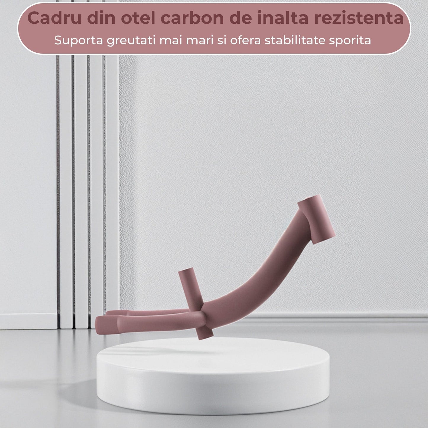 Bicicleta de echilibru Timebox, fara pedale, Roti anti-explozie 12/14 inch, Roz