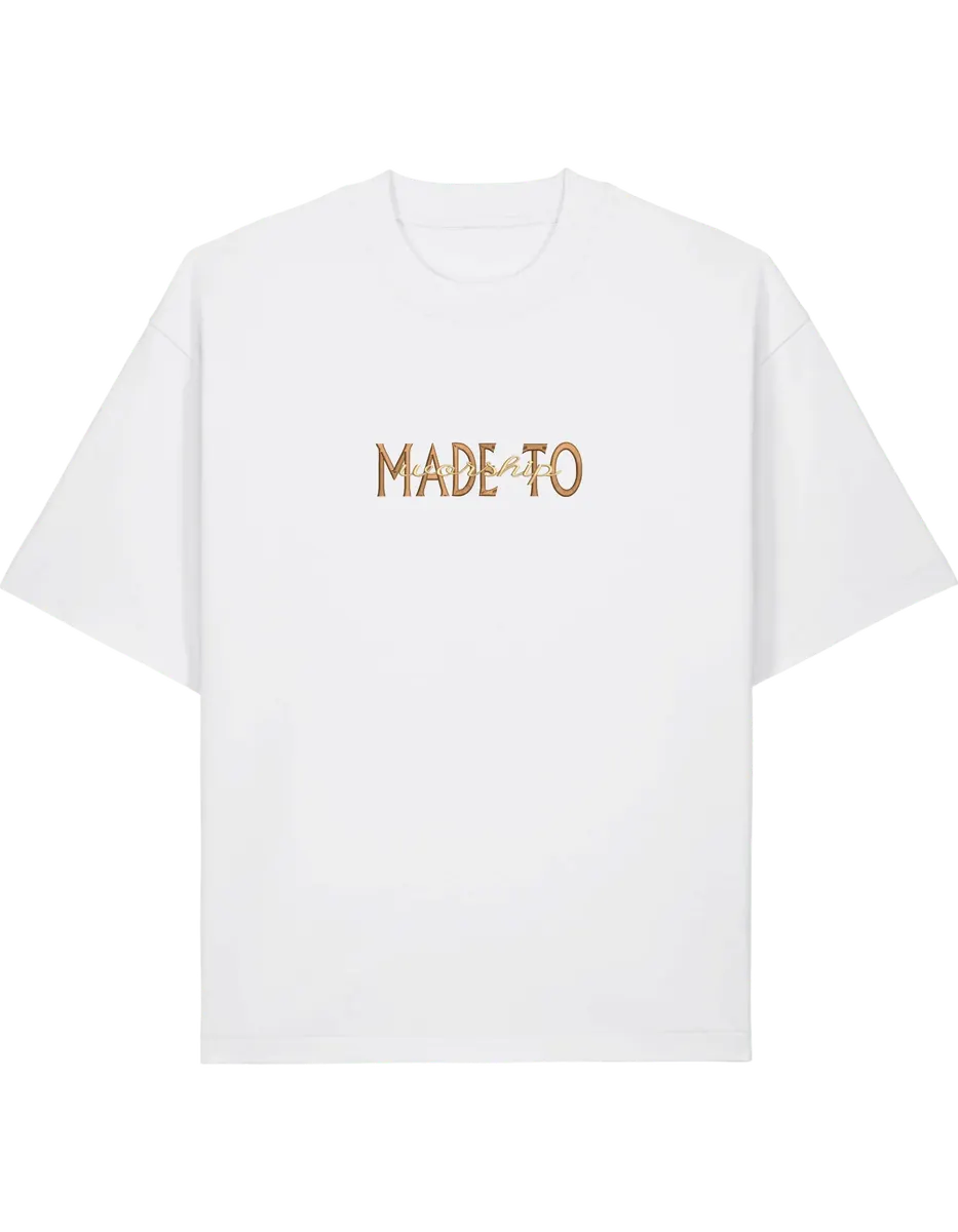 Made to worship maro tricou