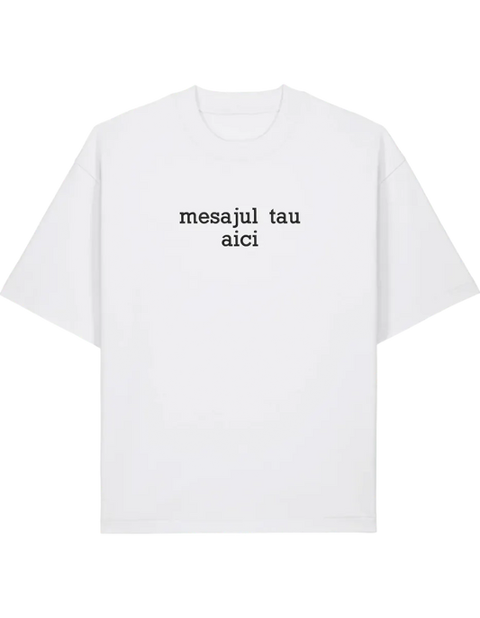 Tricou personalizat font sherif