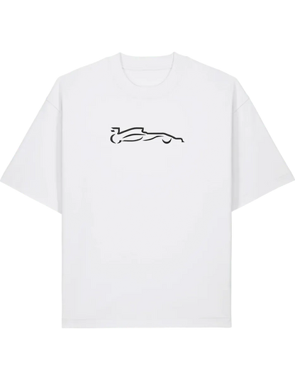 Race car outline tricou F1