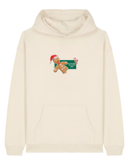 Gingerbread man hoodie Craciun