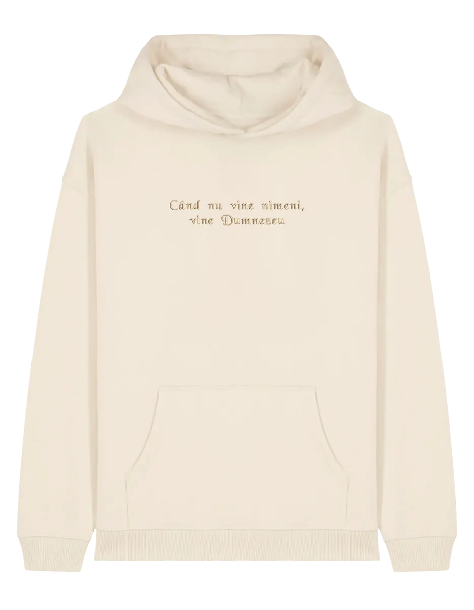 Dumnezeu hoodie