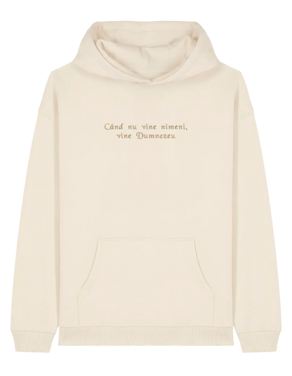 Dumnezeu hoodie