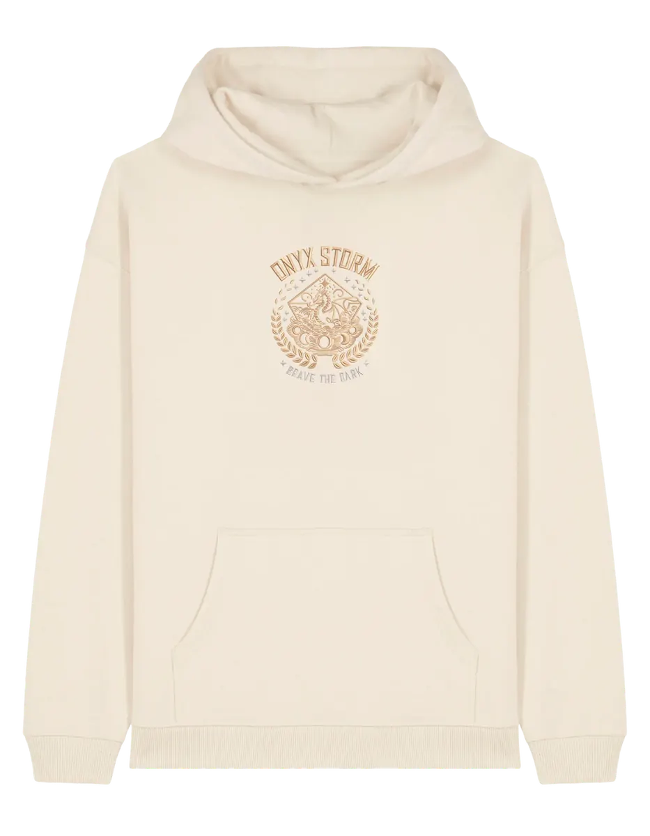 Onyx storm oversized hoodie Fourth Wing