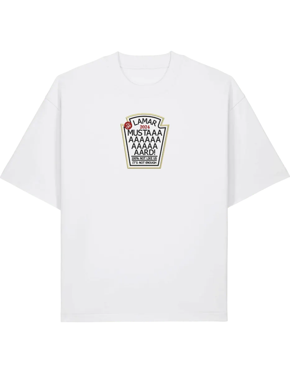 Mustard tricou Kendrick Lamar