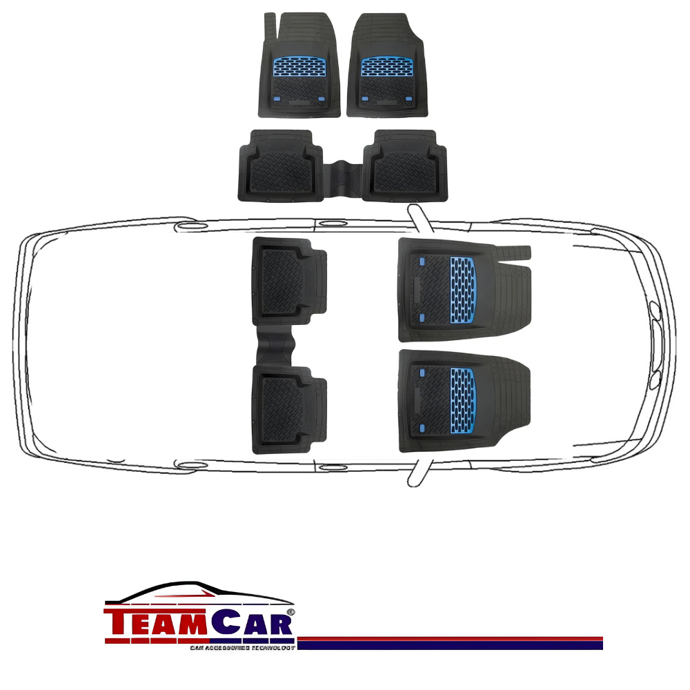 Covorase Auto TeamCar® Tip Tavita Compatibile Suzuki SX4 S-Cross II (2021–prezent) - Suv Blue