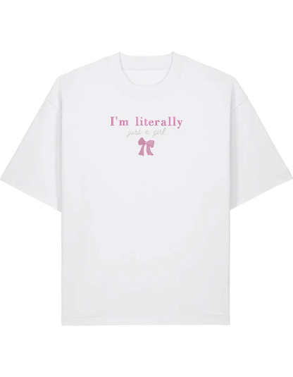 Just a girl tricou Girly