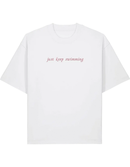 Keep swimming tricou bookish