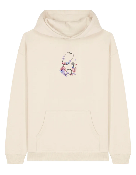 Stetoscop floral hoodie Medical