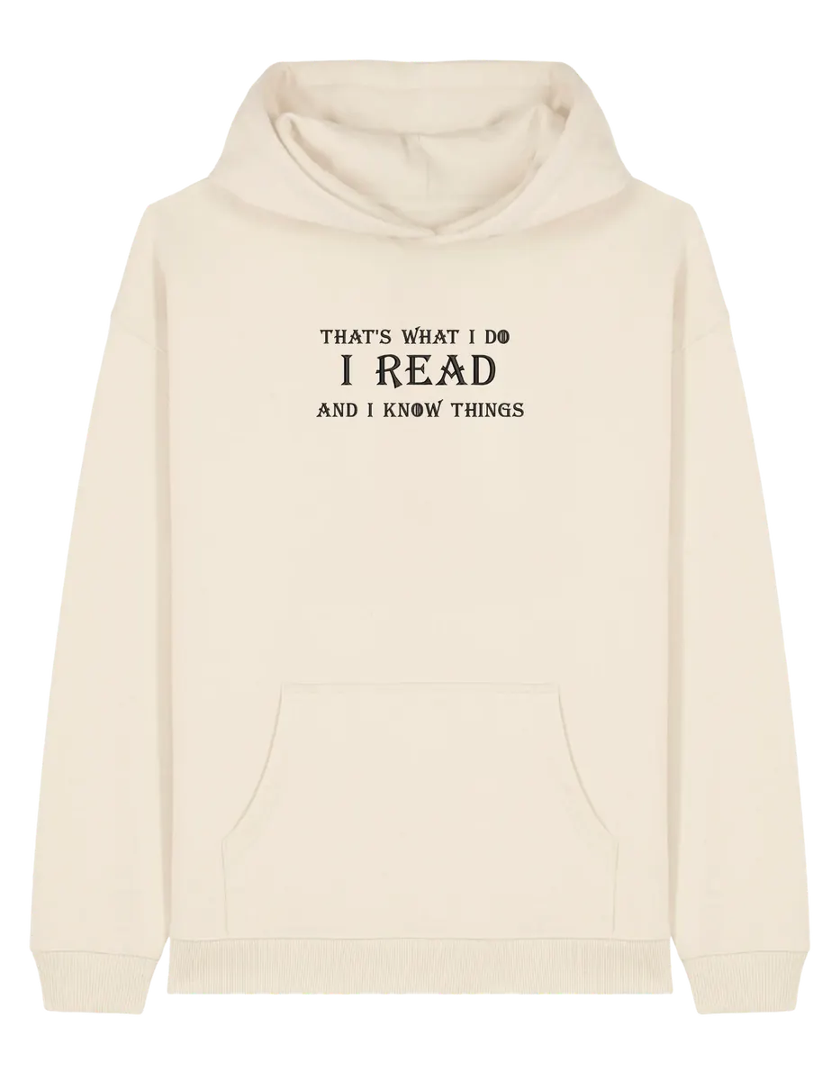 I know things hoodie Game of Thrones