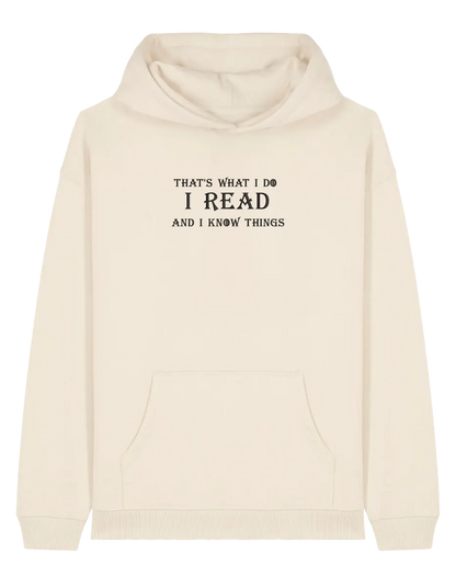 I know things hoodie Game of Thrones