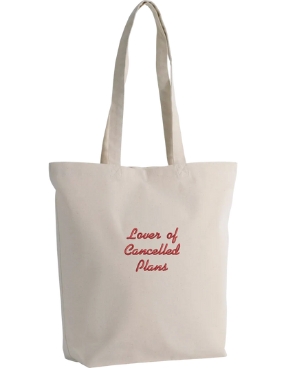 Cancelled plans tote bag
