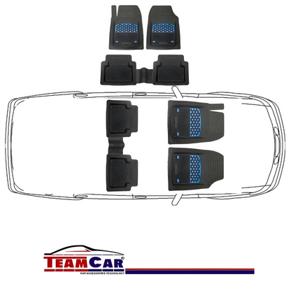 Covorase Auto TeamCar® Tip Tavita Compatibile Audi A5 F5 Sportback (2016–2025) Blue