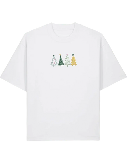 Christmas trees tricou Craciun