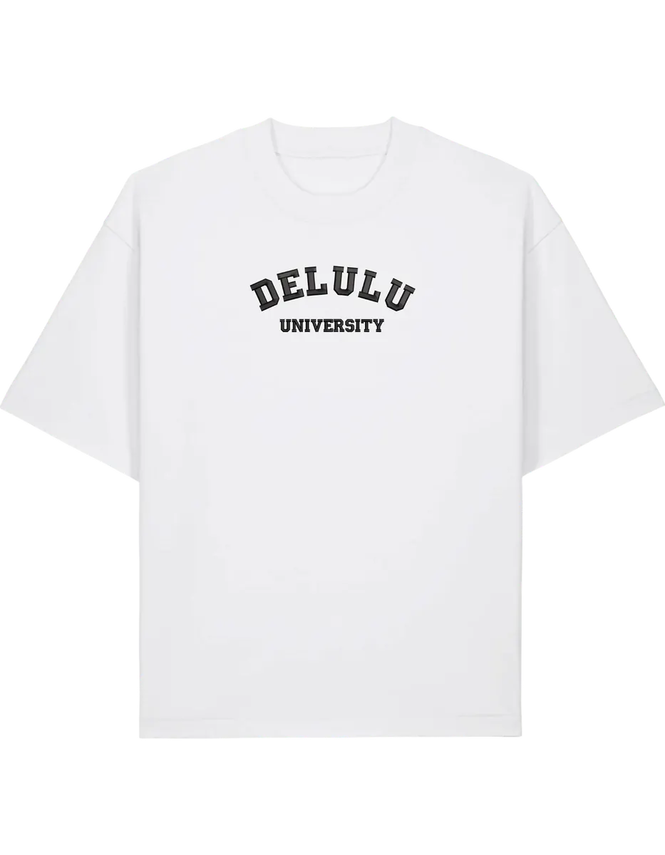 Delulu university tricou