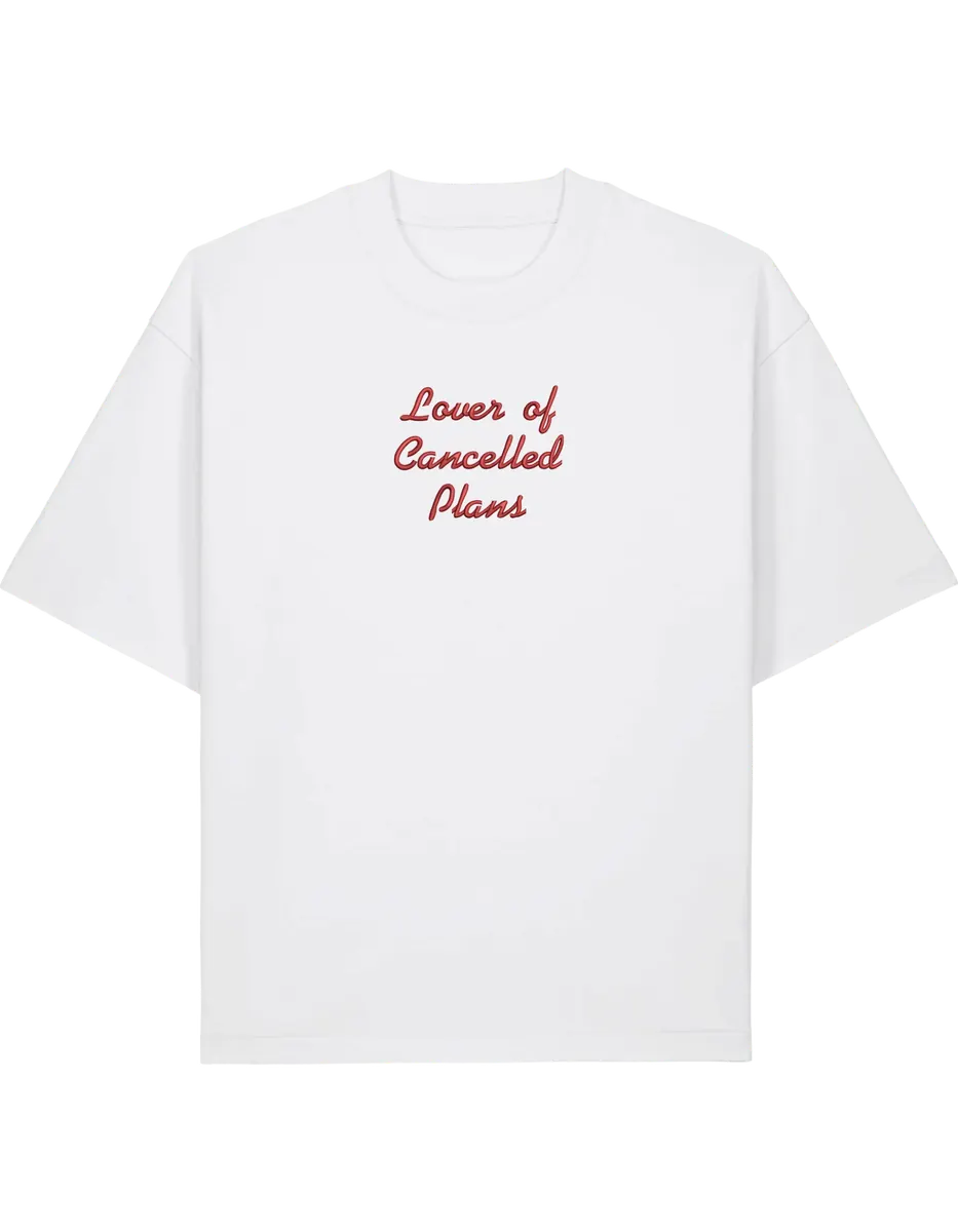 Cancelled plans tricou