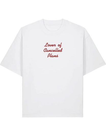 Cancelled plans tricou