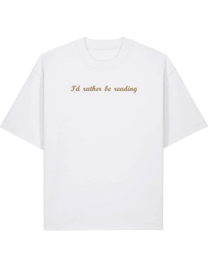 Rather read tricou bookish