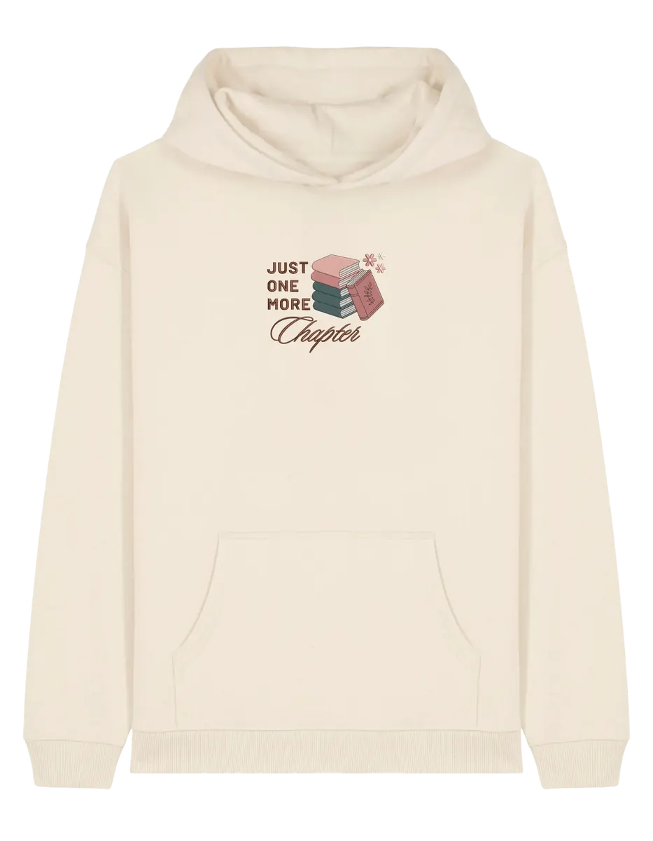 Just one more chapter hoodie bookish