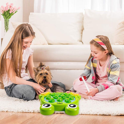 Joc Interactiv Timebox, "Loveste Broscuta" cu 2 Ciocanele, Verde