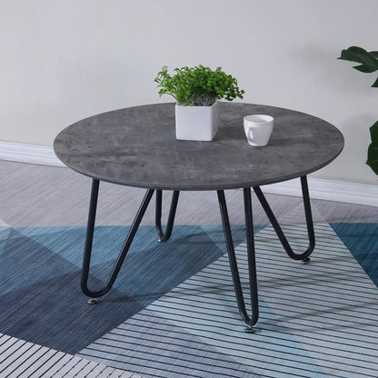 Masuta de cafea, stil modern, inaltime 45cm, Naimeed 805Y-100, Gri