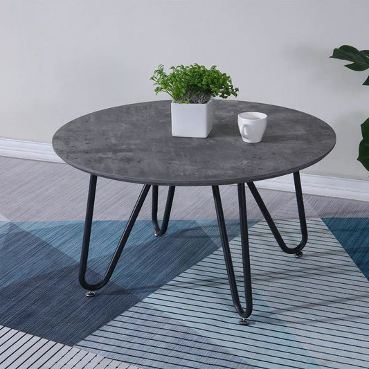 Masuta de cafea, stil modern, inaltime 45cm, Naimeed 805Y-100, Gri