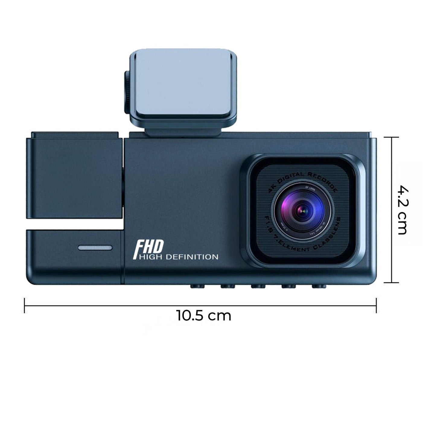Camera Auto Timebox, Dash Cam Full HD 1080p, Unghi Larg 170°/130°