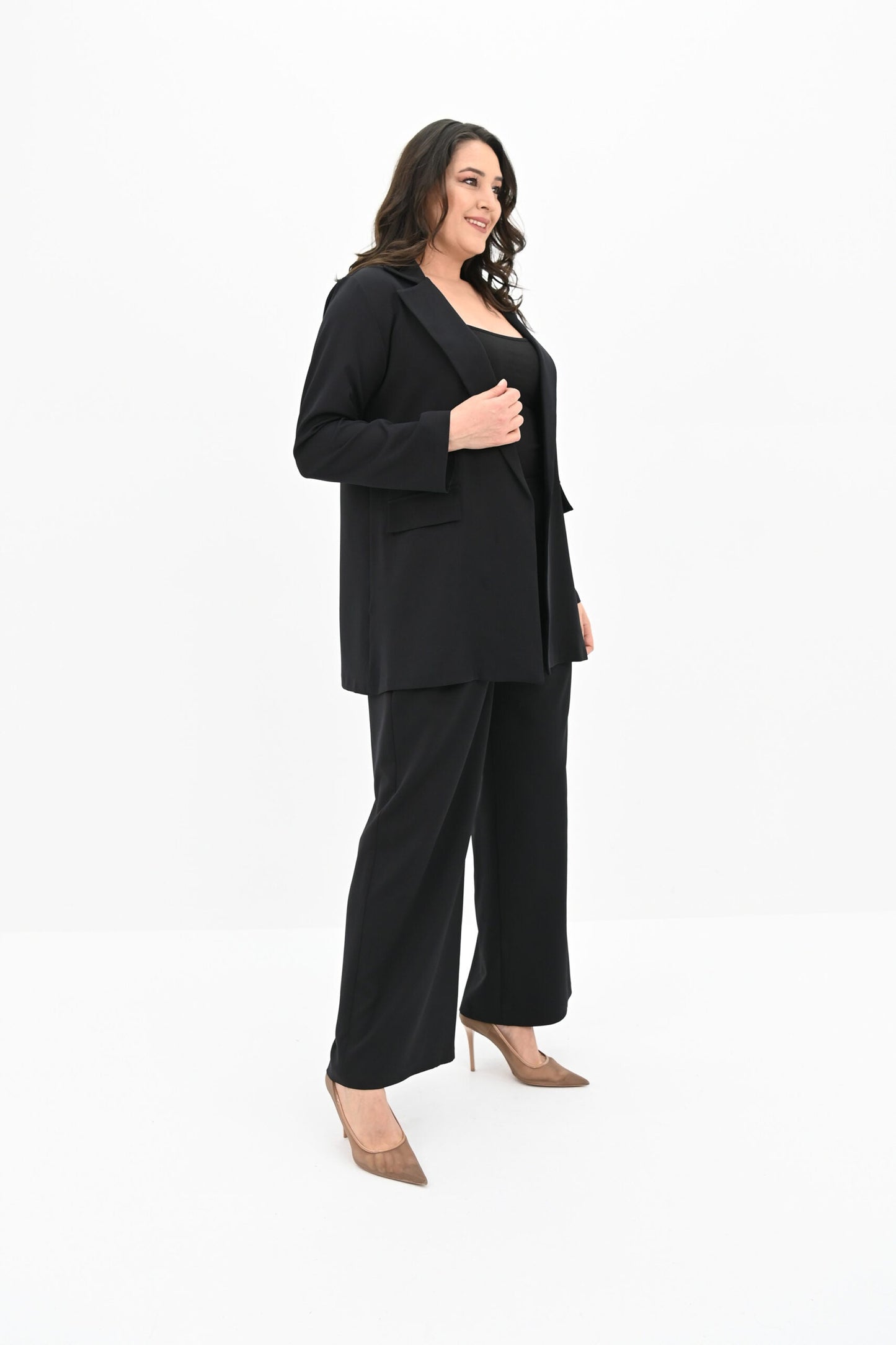 Compleu elegant dama marimi mari 9008