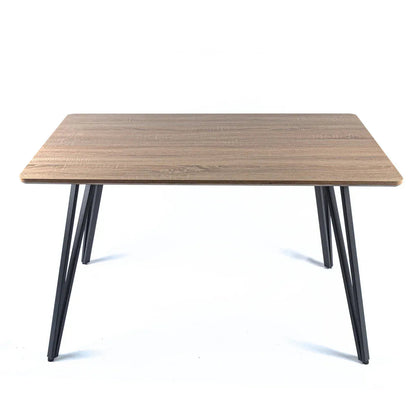 Masa bucatarie, living, blat MDF, Naimeed D9608, Salcam Deschis, 120x70x75cm