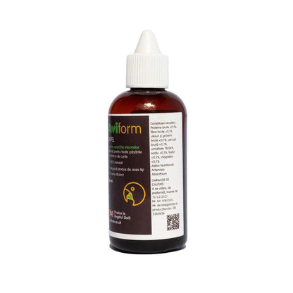 Aviform Expel – supliment natural pentru paraziți intestinali la păsări 60 ml