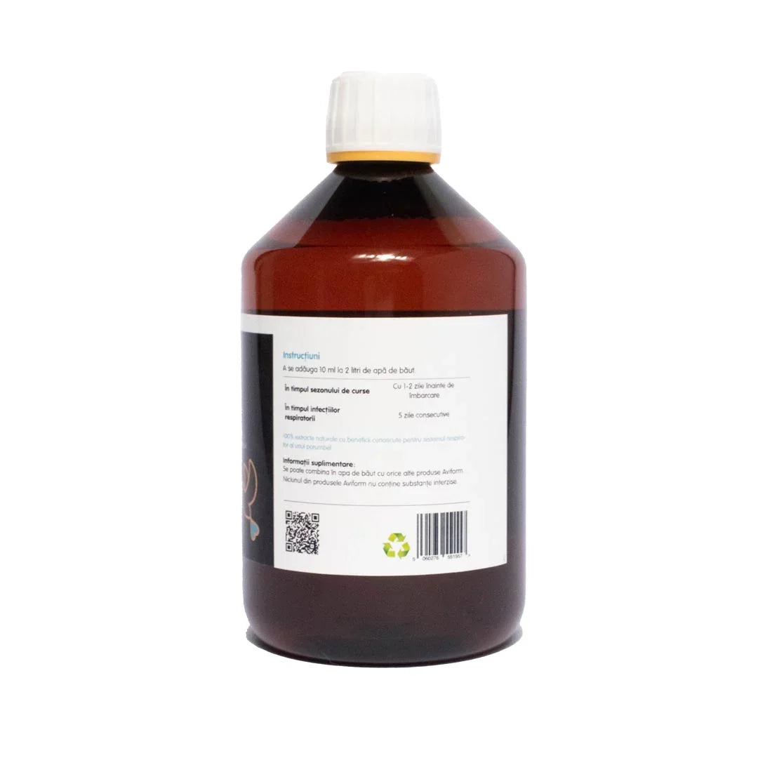 Aviform Mycoform-T – supliment respirator natural pentru porumbei 500 ml