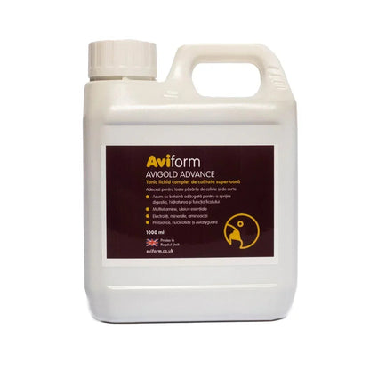 Aviform Avigold – vitamine, probiotice și aminoacizi pasari de colivie