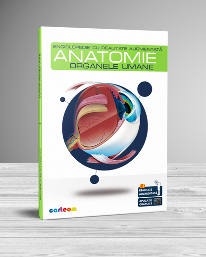 Anatomie vol.2-Organele Umane, Enciclopedie cu Realitate Augmentată, 4D