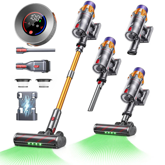 Aspirator vertical Timebox, fara fir, 550W si 45KPA, Autonomie 60 min