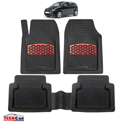 Audi A2 Covorașe Auto Tip Tăviță Compatibile (1999–2005), Red