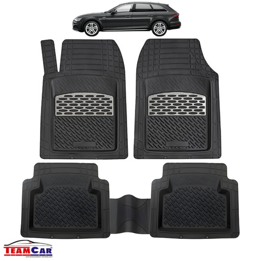 Audi A4 B8 Allroad Covorase Auto TeamCar® Tip Tavita Compatibile (2009–2016) Silver