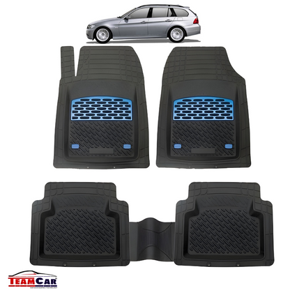 BMW Seria 3 E91 Touring / Break (2005–2012) Covorase Auto TeamCar® Tip Tavita Compatibile Blue