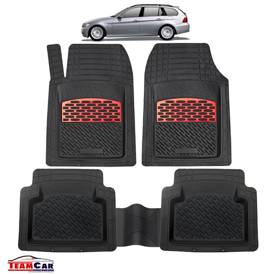 BMW Seria 3 E91 Touring / Break (2005–2012) Covorase Auto TeamCar® Tip Tavita Compatibile Red