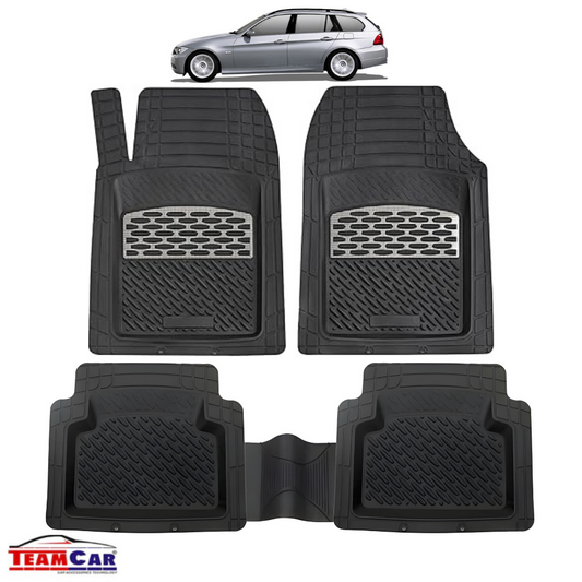 BMW Seria 3 E91 Touring / Break (2005–2012) Covorase Auto TeamCar® Tip Tavita Compatibile Silver