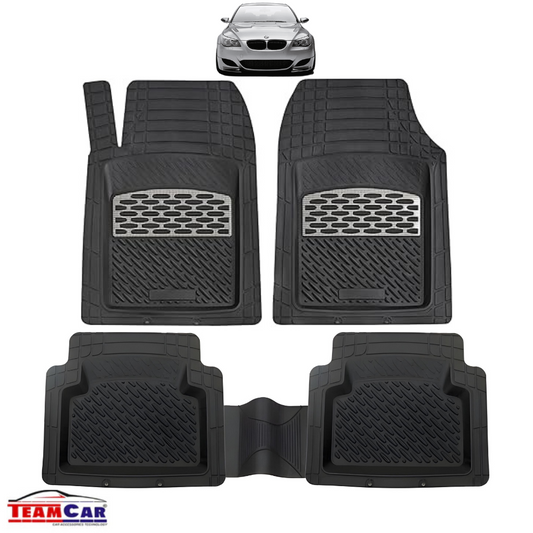 BMW Seria 5 E60 Covorase Auto TEAMCAR® Tip Tăvită pentru 2003-2010, Compatibile Universal, Silver