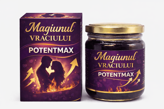 Magiunul Vraciului POTENTMAX – Energizant Natural și Afrodisiac Tradițional