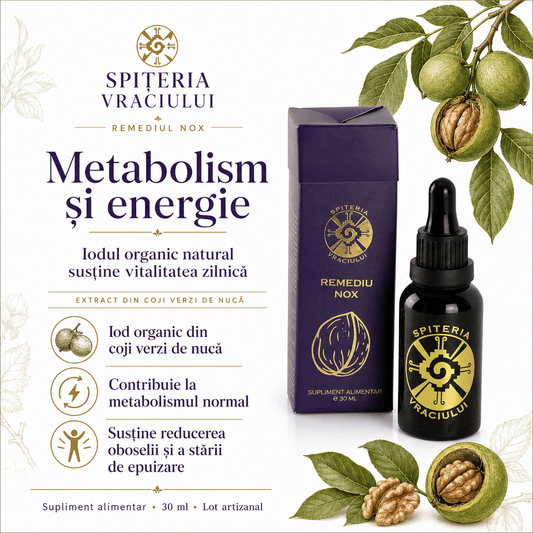 Remediu Natural Tiroidă și Menopauză – NOX Sănătate Feminină | 30ml