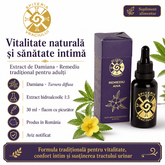 Remediu Natural Potență și Sănătate Intimă – Afrodisiac ANA | 30ml