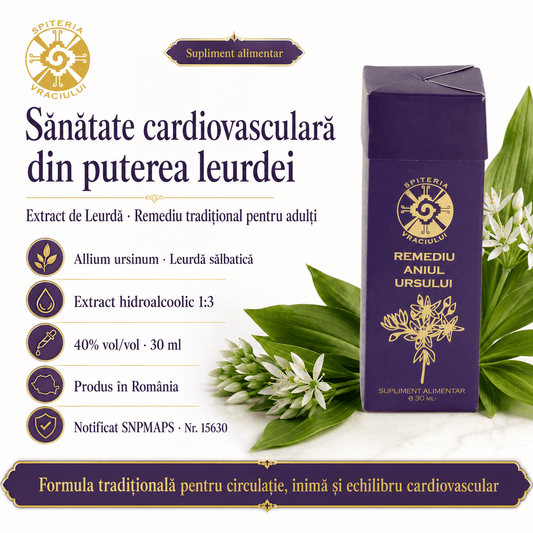 Remediu Natural Inimă și Circulație – ANIUL URSULUI | 30ml