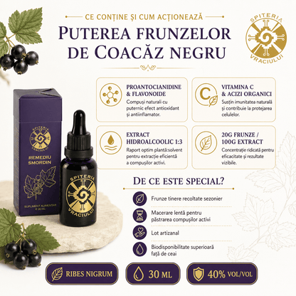 Remediu Natural Reumatism, Gută și Dureri Articulare – SMORDIN | 30ml