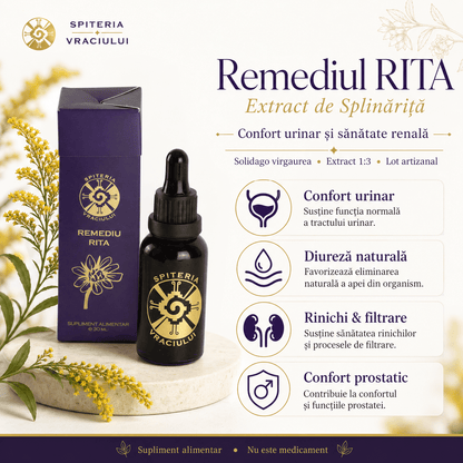 Remediu Natural Infecții Urinare – RITA | 30ml