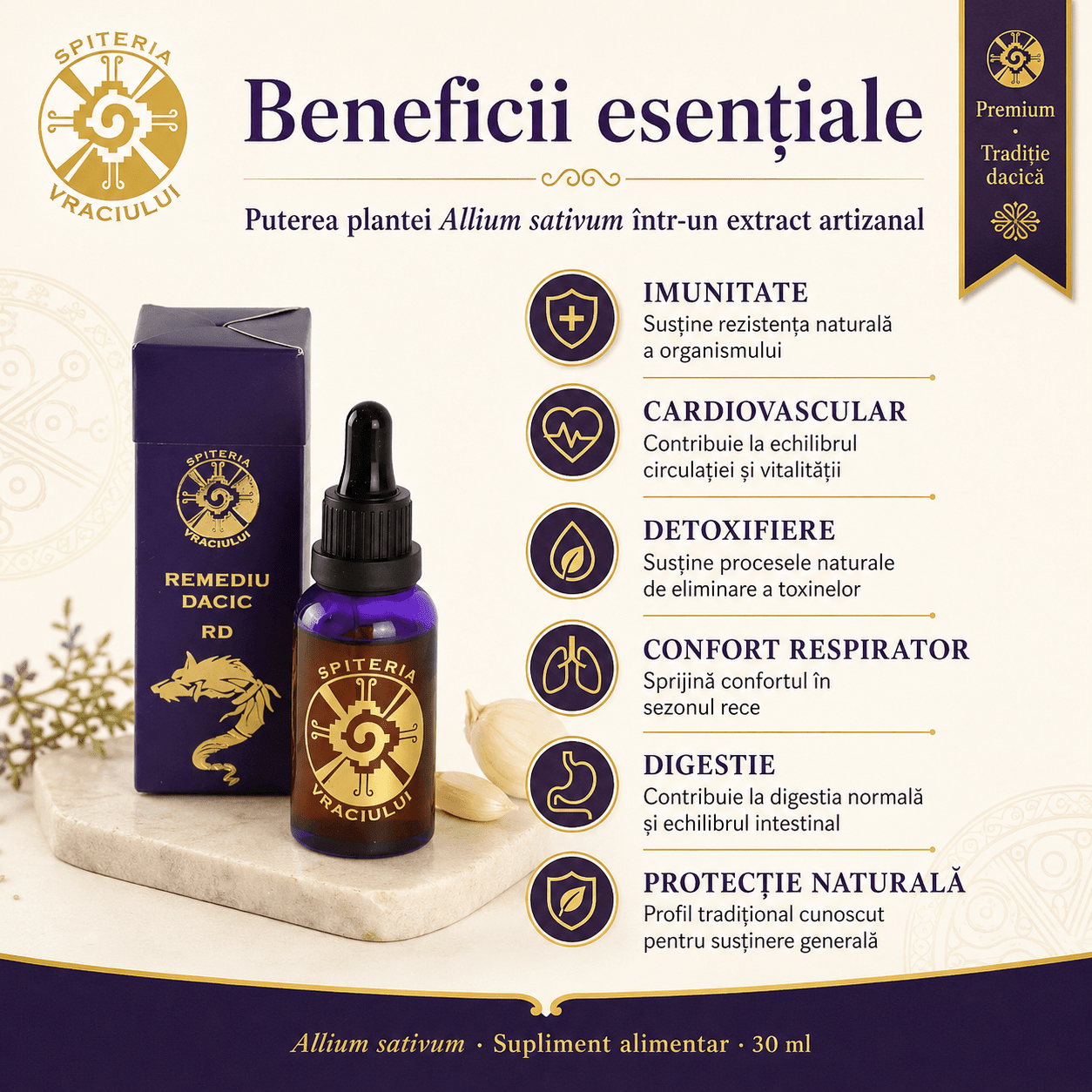 Remediu Natural Deparazitant și Antibiotic – Remediu Dacic RD | Extract de Aniu
