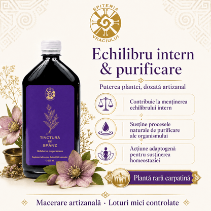 Tinctură de Spânz – Rețetă Străveche pentru Susținerea Organismului | 500ml