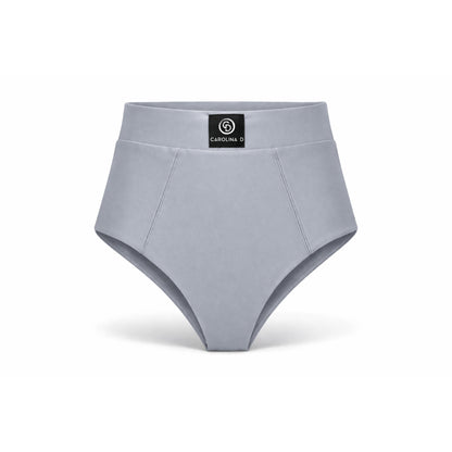 Chiloti modelatori din lycra cu talie inalta gri