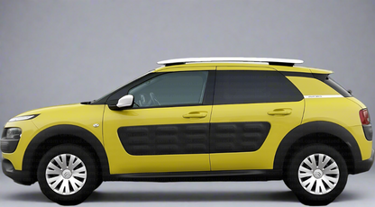 Covorase Auto TeamCar® Tip Tavita Compatibile Citroen C4 Cactus (2014-2020) Negru Material Rezistent